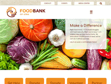 Tablet Screenshot of foodbankiowa.org